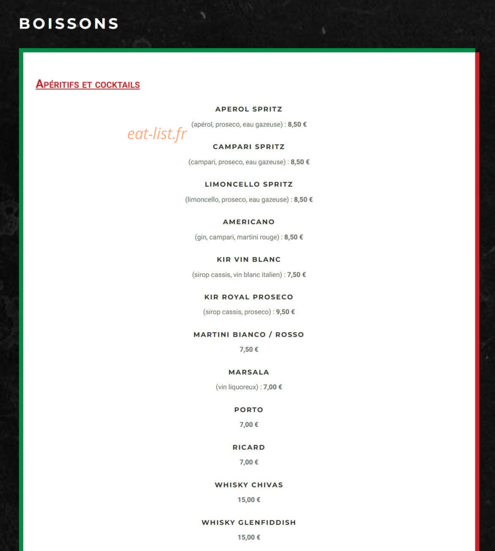 Da Mimmo — carte page 5
