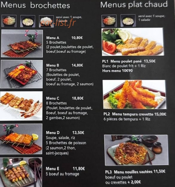Yummy Sushi — carte page 5