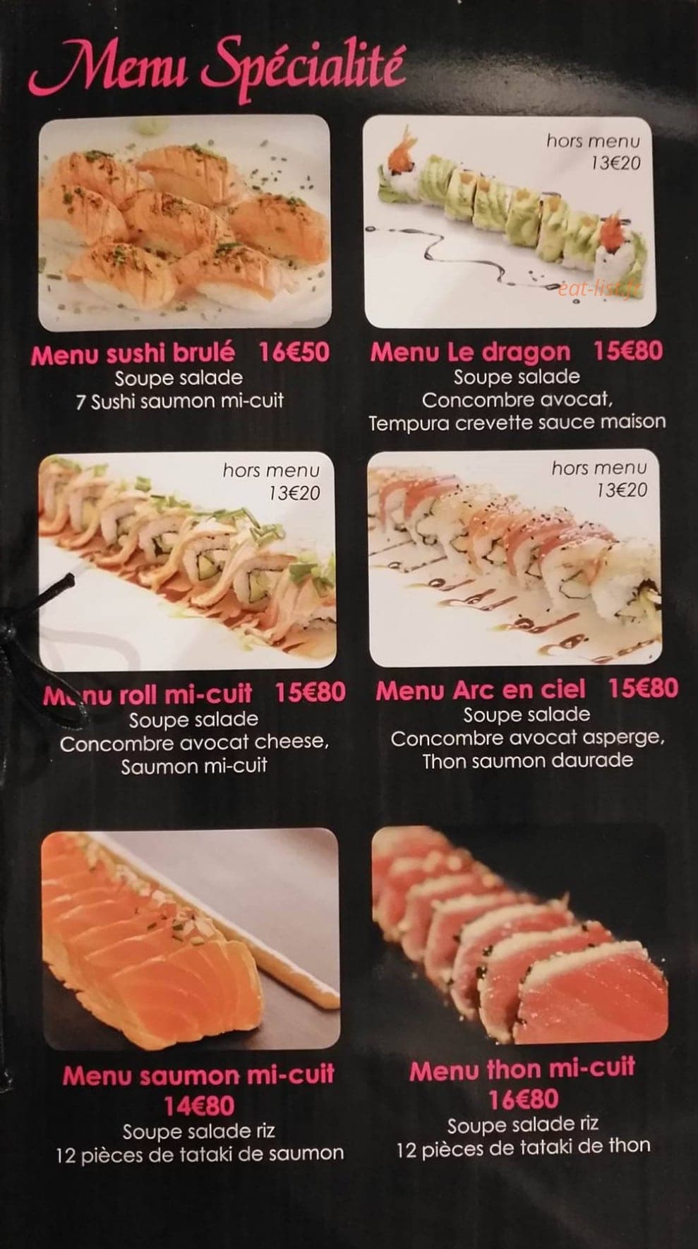 Yummy Sushi Ã  Wissous - menu et photos