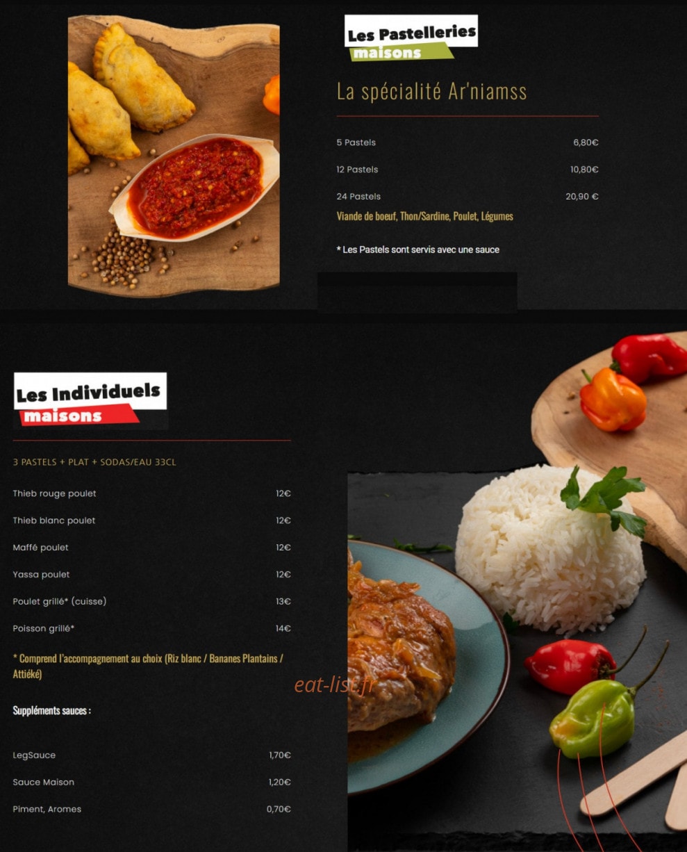Ar'niamss — carte page 1