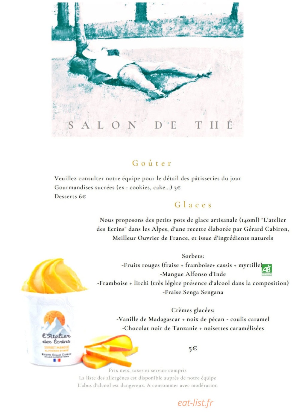 Café Gustave — carte page 5