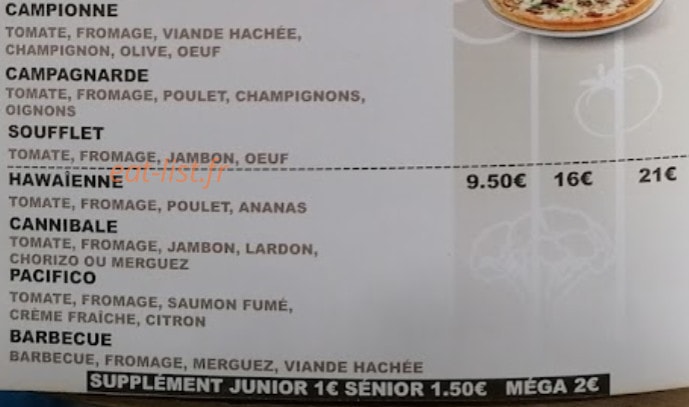 Kr délice — carte page 3
