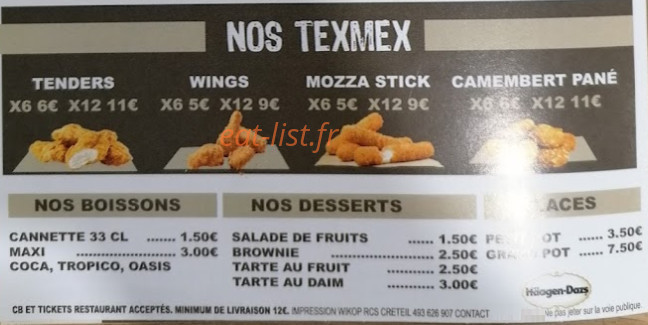 Kr délice — carte page 7