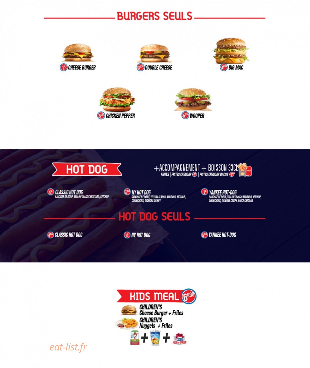 6th Avenues — carte page 2