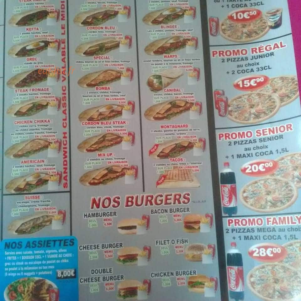 Knc pizzeria — carte page 2