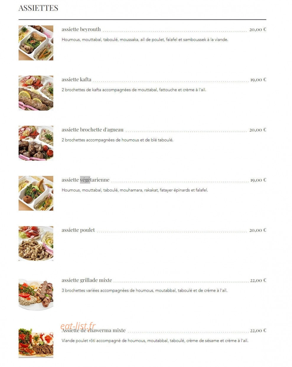 Beyrouth — carte page 4