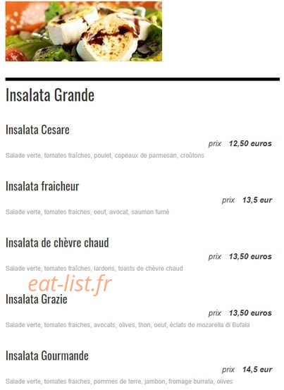 Grazie — carte page 2