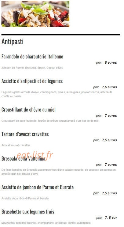 Grazie — carte page 1