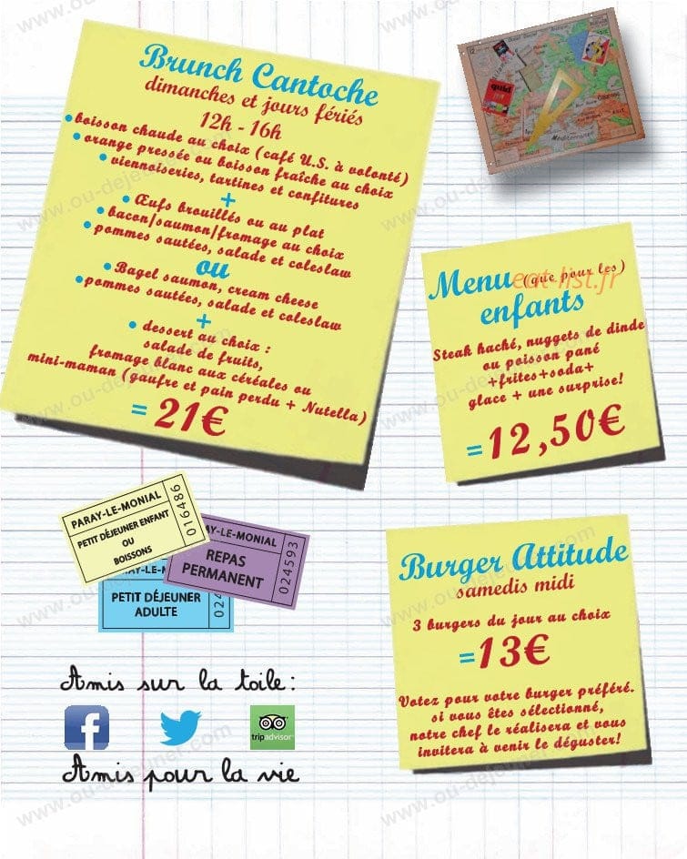 La Cantoche — carte page 3