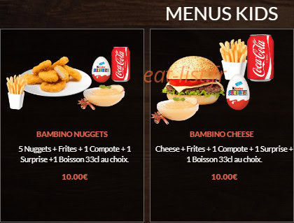 Food Shoot — carte page 9