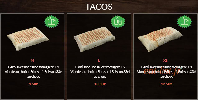 Food Shoot — carte page 8