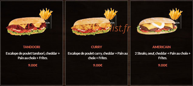 Food Shoot — carte page 2
