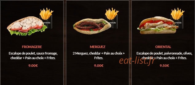 Food Shoot — carte page 3