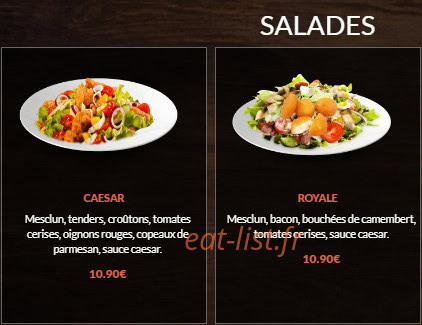 Food Shoot — carte page 10