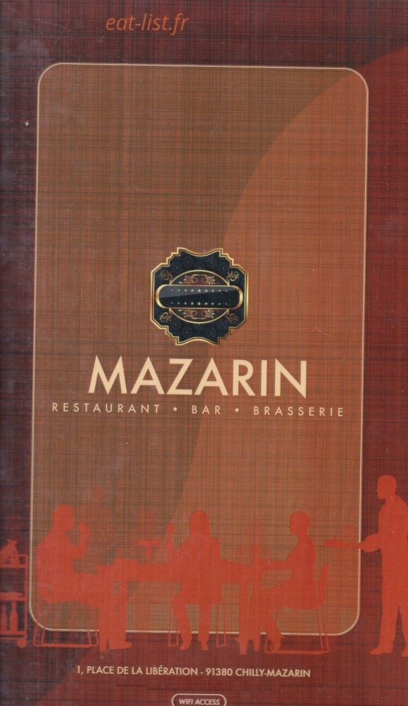 Le Mazarin — carte page 1