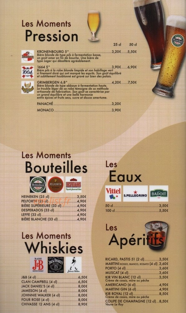 Le Mazarin — carte page 2