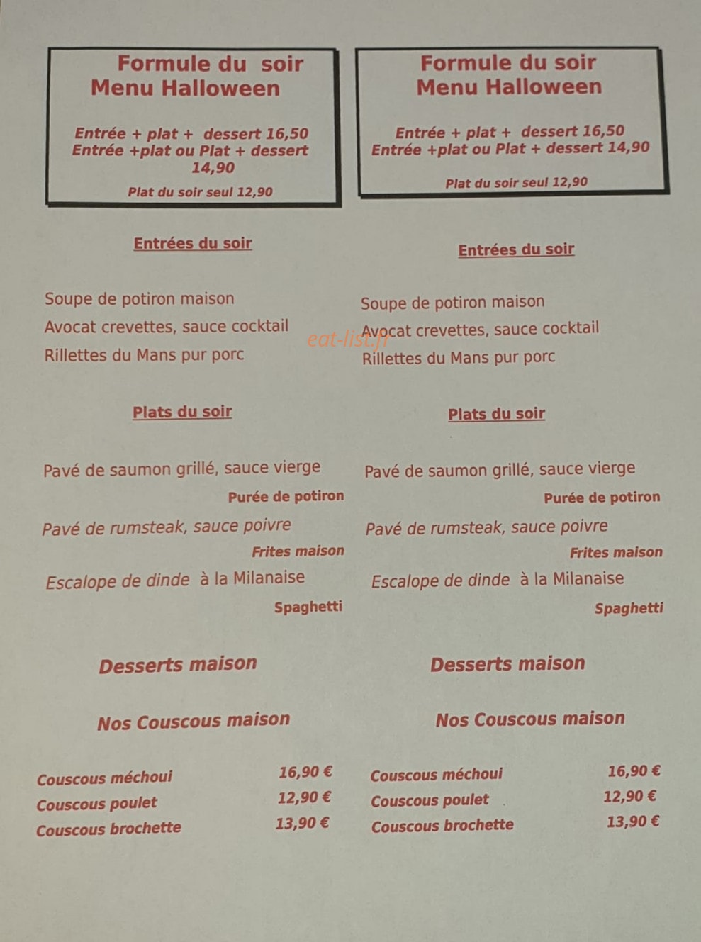 Le Soleil de Chilly — carte page 1