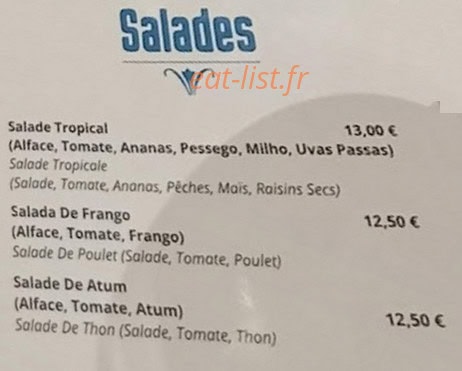 Ma cantine — carte page 2