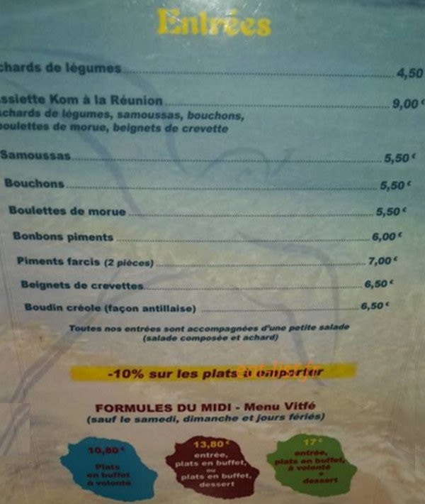 Kom à la Réunion — carte page 2
