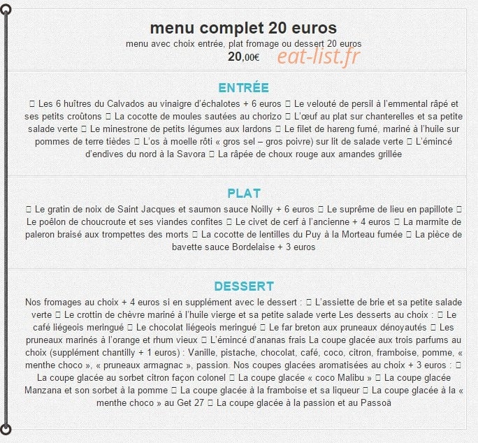 La Causette — carte page 1