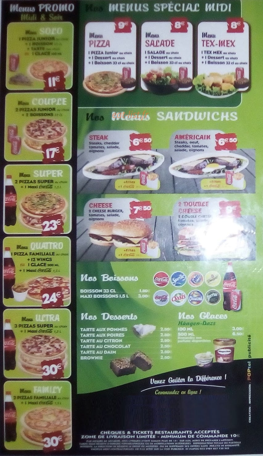 Pizza di Napoli — carte page 4