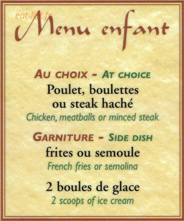 Au Soleil du Maroc — carte page 6