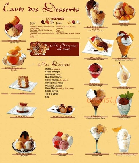 Au Soleil du Maroc — carte page 7