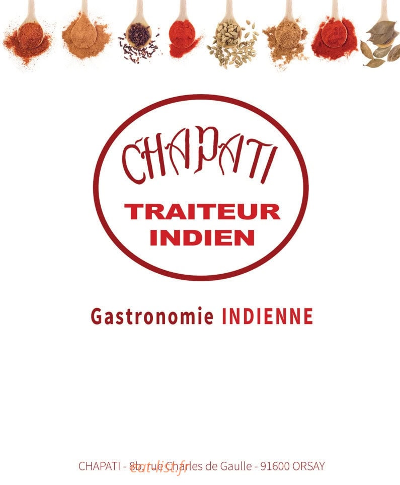 Chapati — carte page 1