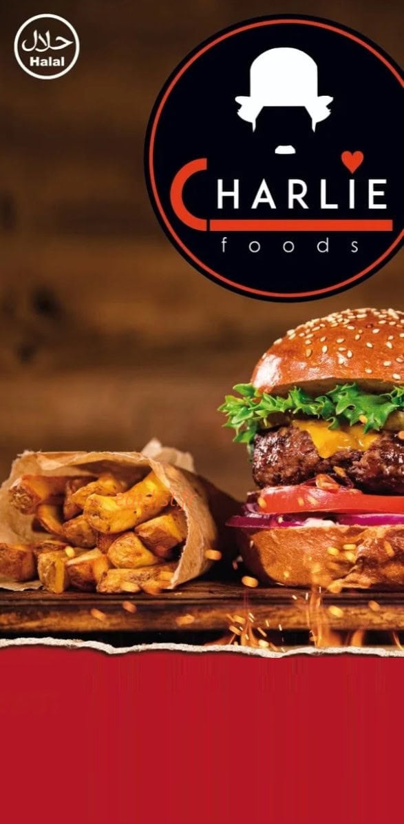 Charlie foods — carte page 1