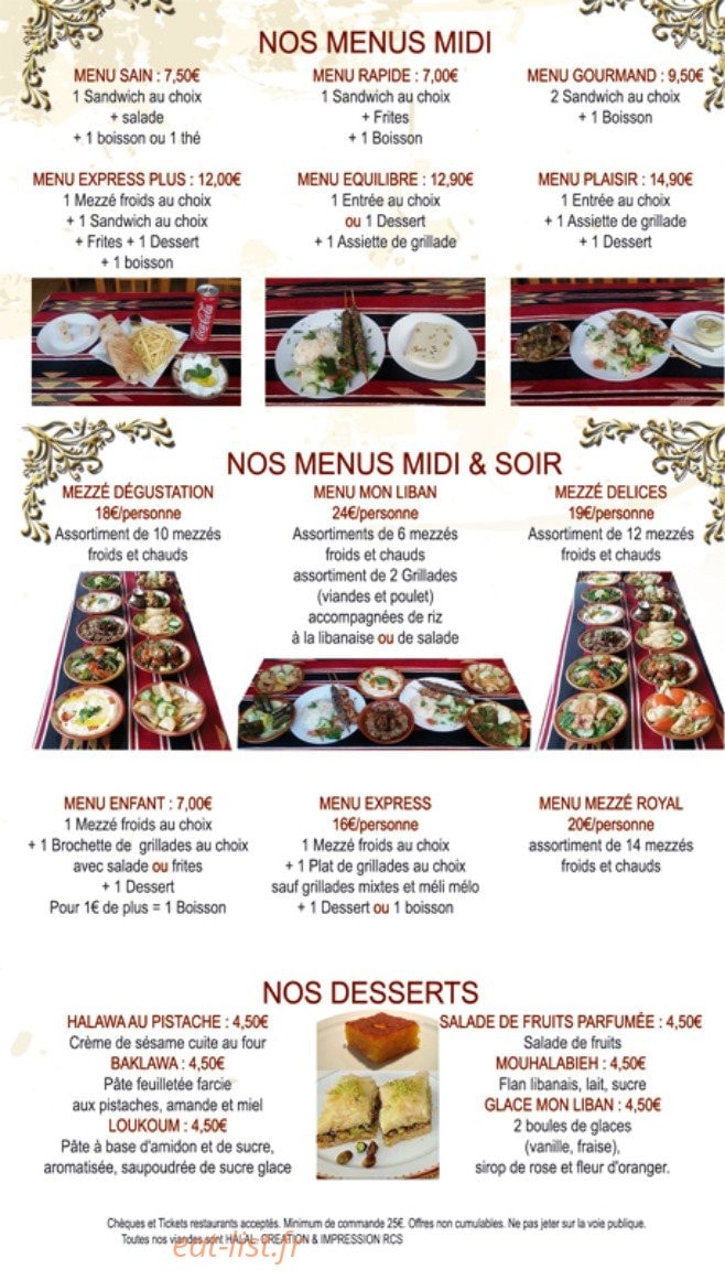Mon Liban — carte page 4