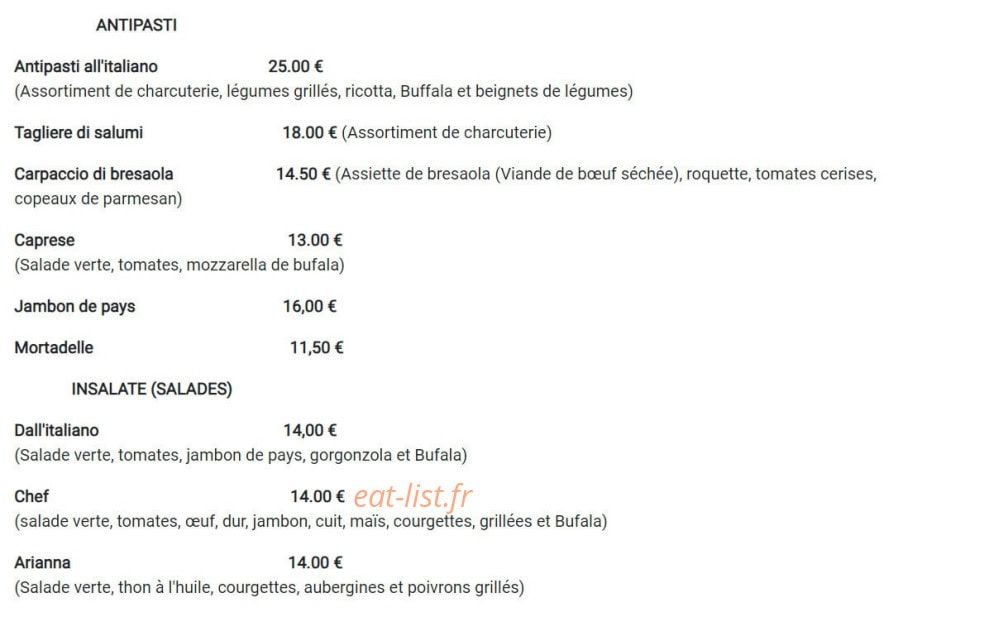 Dall’italiano — carte page 2