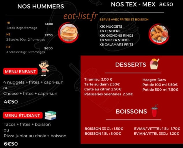 MK Food Station — carte page 3
