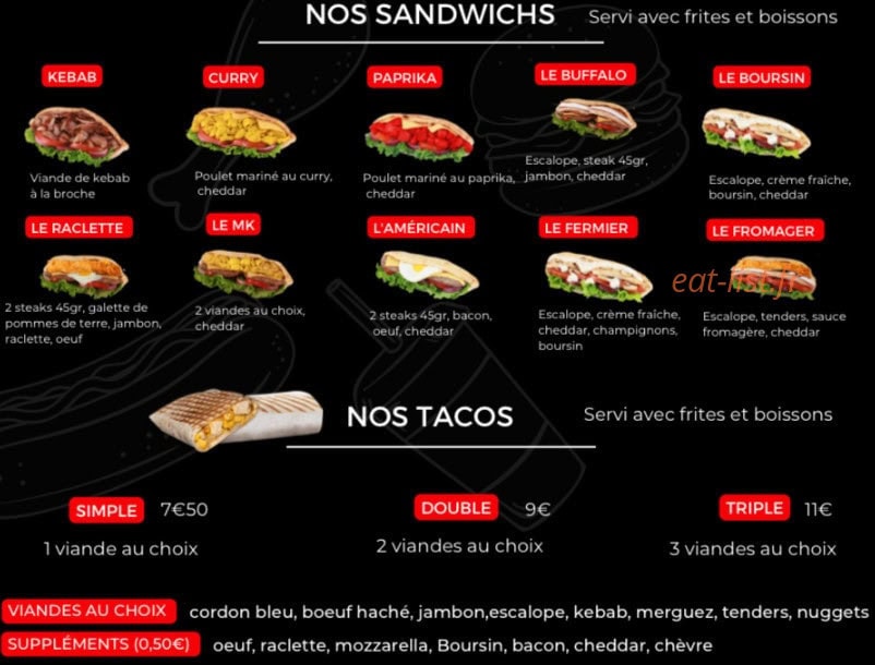MK Food Station — carte page 5