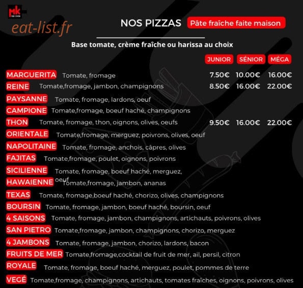 MK Food Station — carte page 6