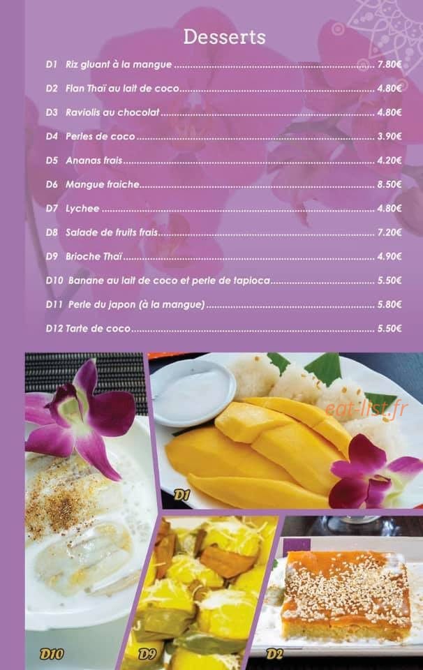 Asian Thai — carte page 6