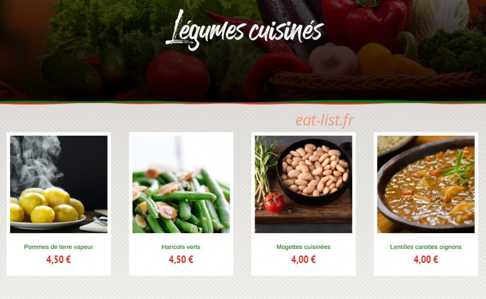 Moulin Gourmet — carte page 5