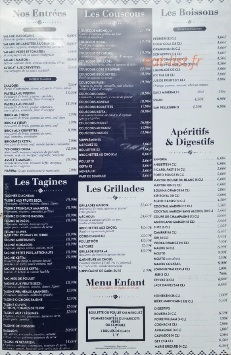 L'atlas du Maroc — carte page 1