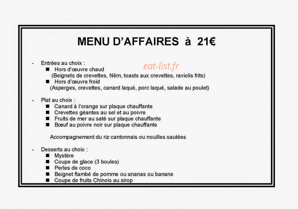 Chez Phung — carte page 12