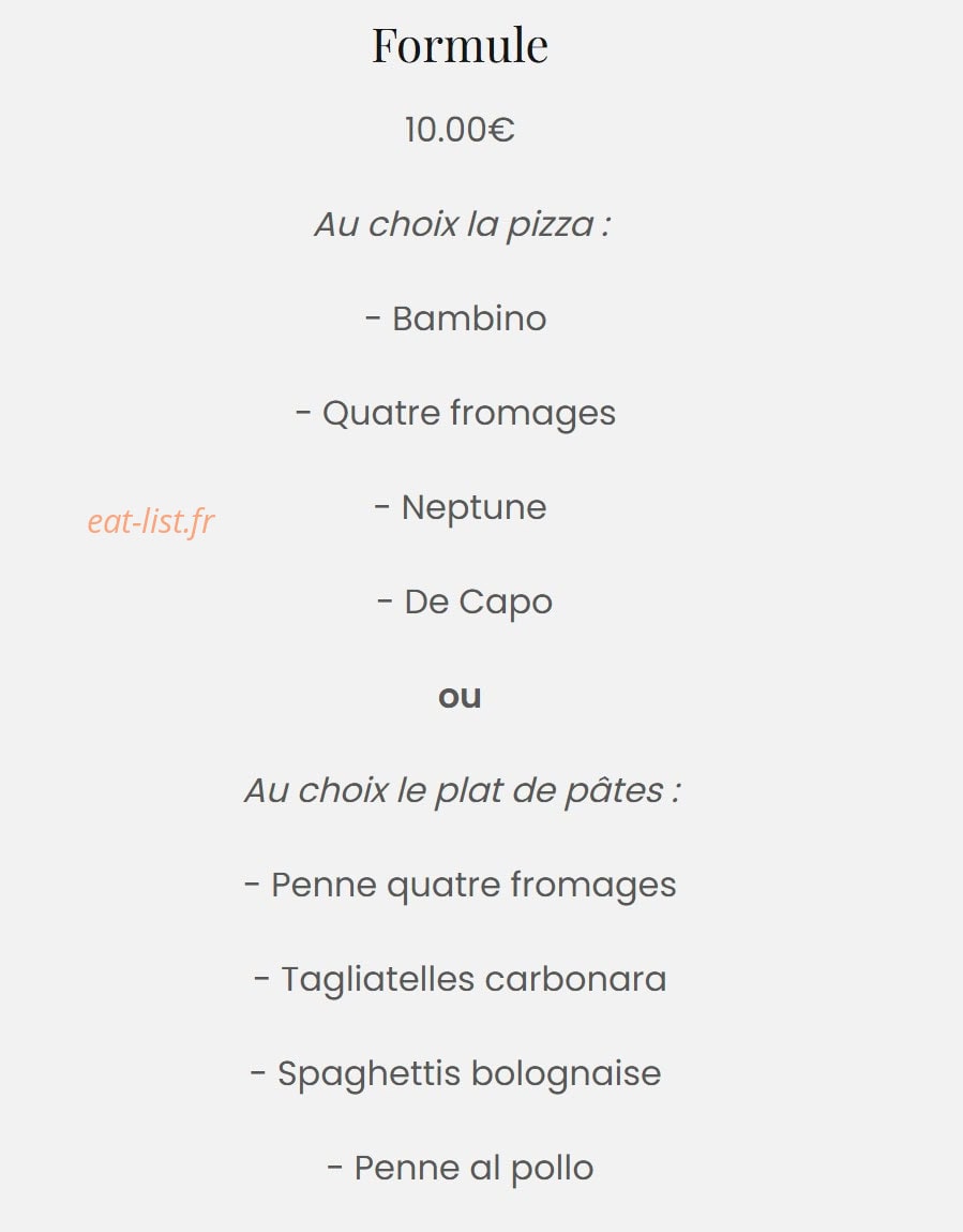 Pizza césar — carte page 3