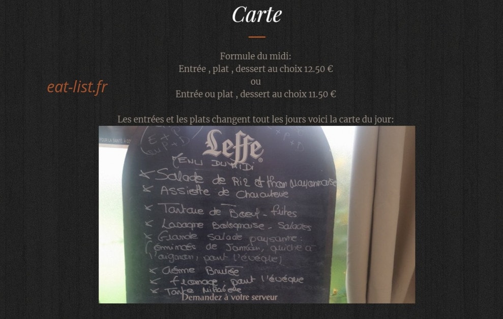 Tabac de la mairie — carte page 1