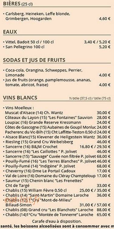 Chalet D' Étiolles — carte page 5