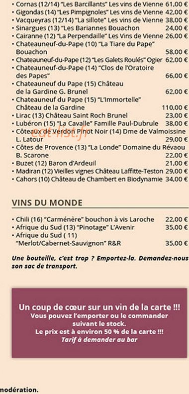Chalet D' Étiolles — carte page 12
