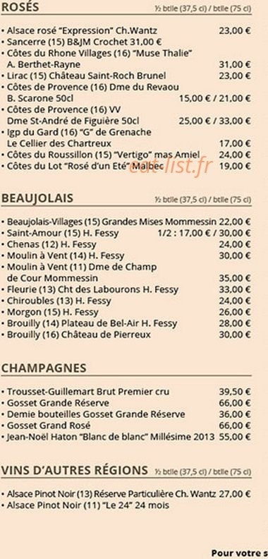 Chalet D' Étiolles — carte page 10