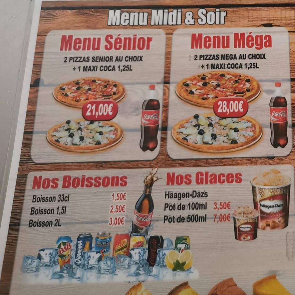 Pizza du coudray — carte page 4