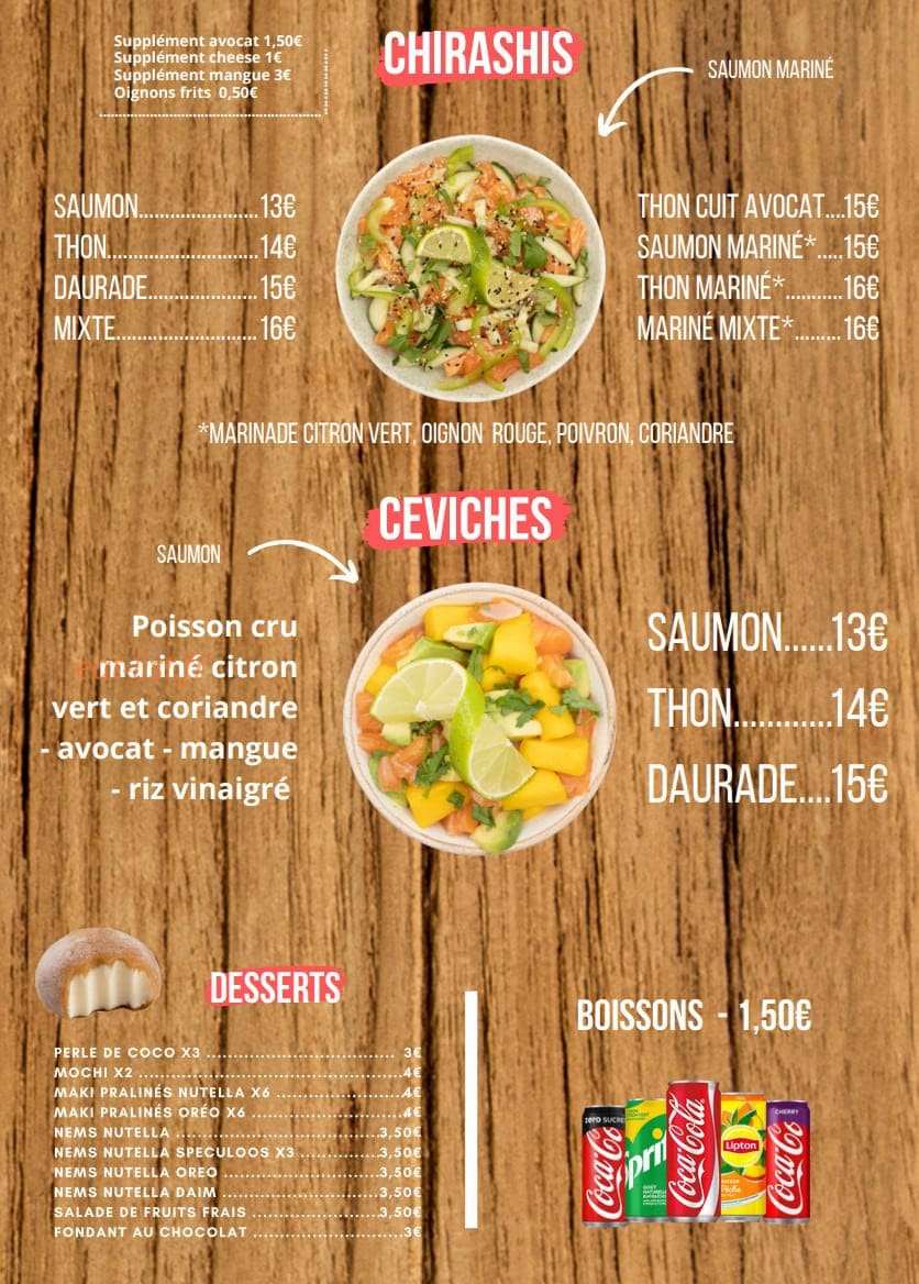 SanSushi Soisy — carte page 6