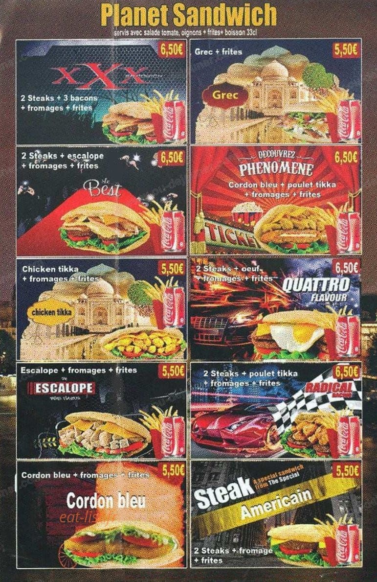 Di napoli burger — carte page 4