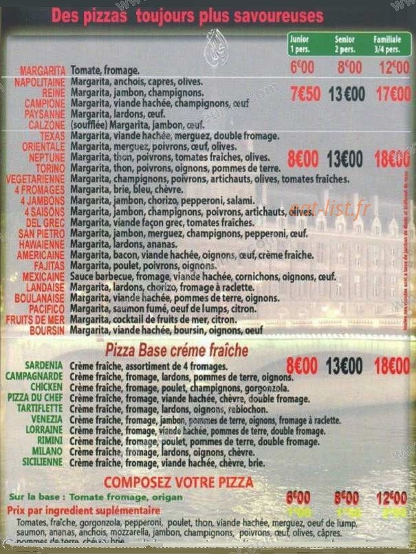 Di napoli burger — carte page 2