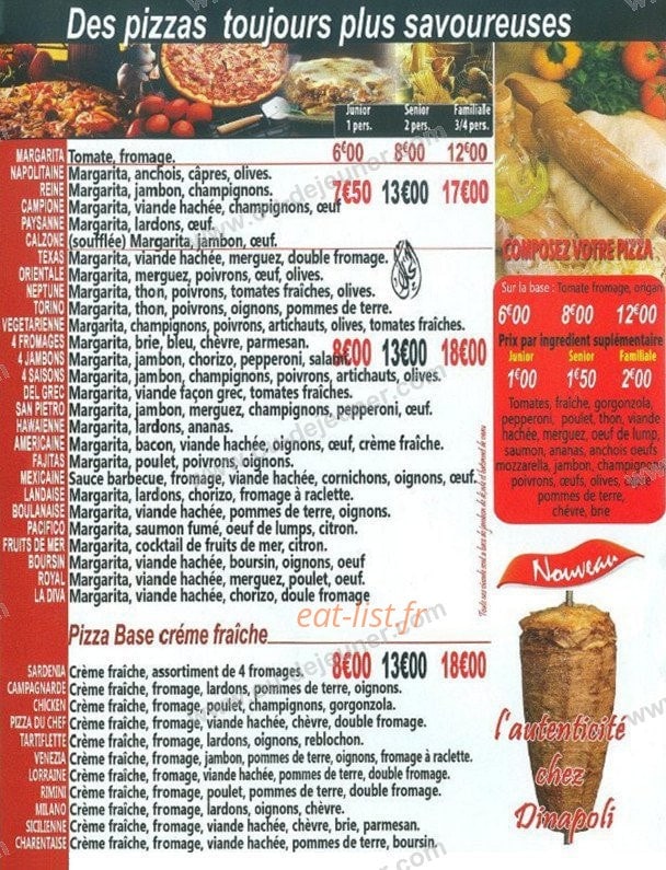 Pizza di napoli — carte page 2