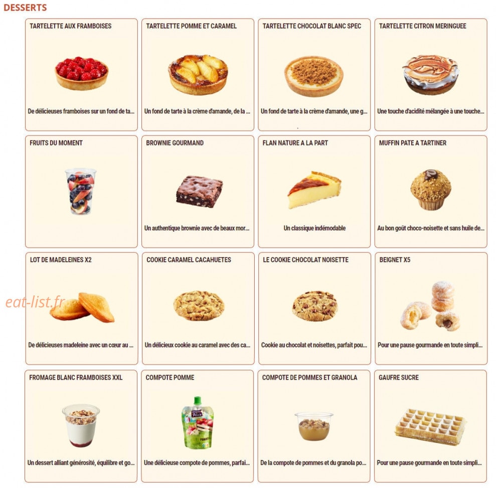 Pomme de Pain — carte page 6