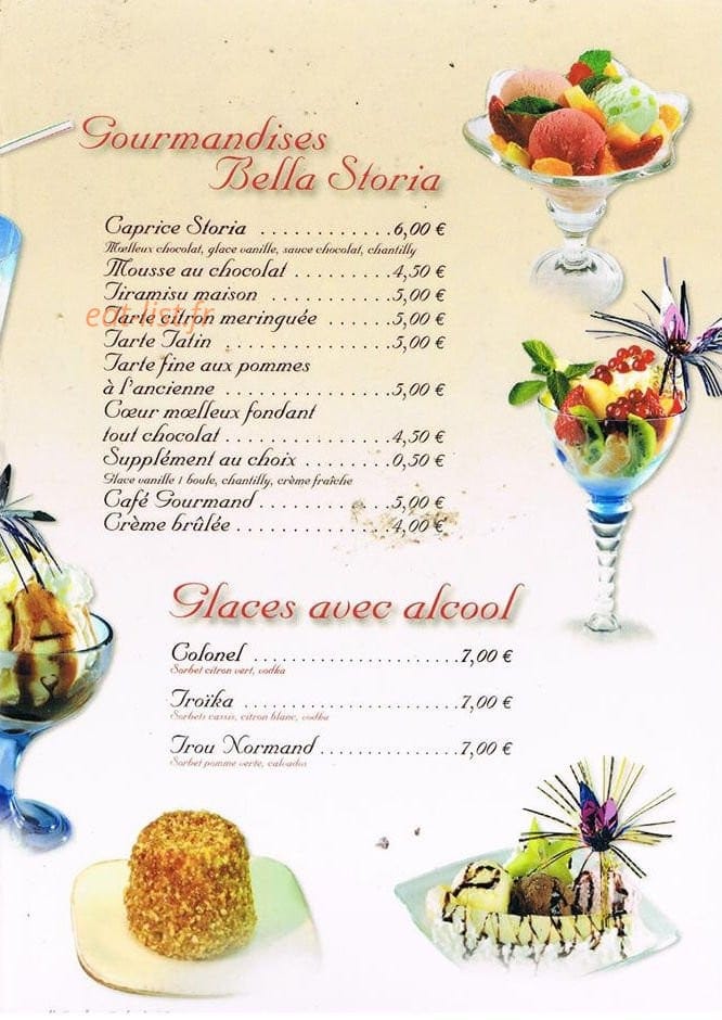La Bella Storia — carte page 8